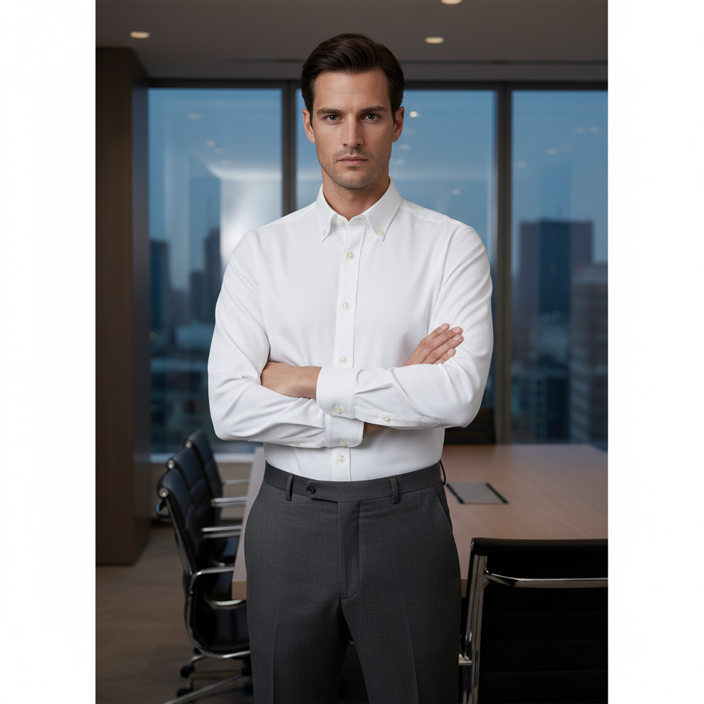 The Oxford Essential Shirt – Crisp White