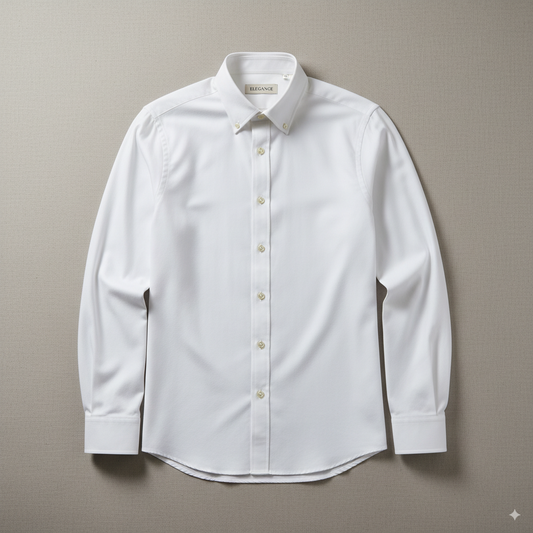 The Oxford Essential Shirt – Crisp White
