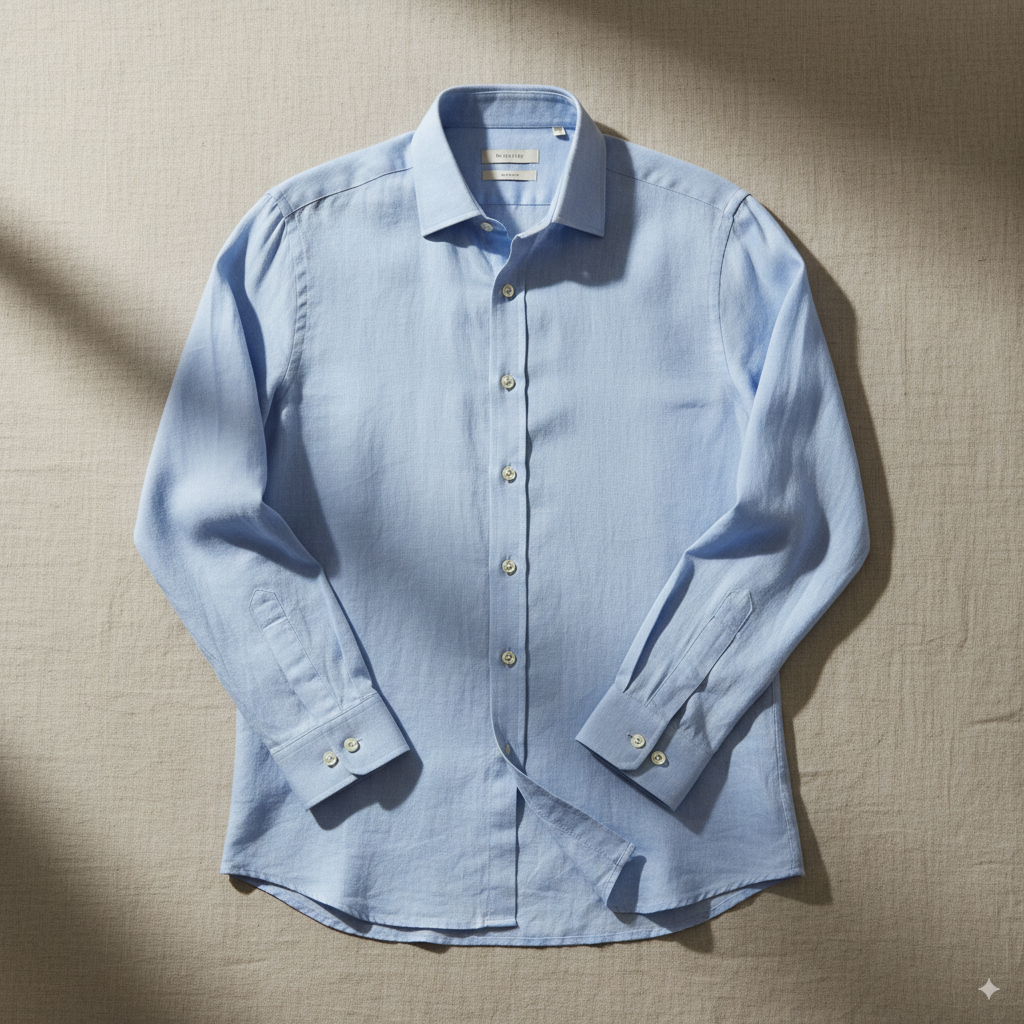 The Linen Breeze – Light Blue