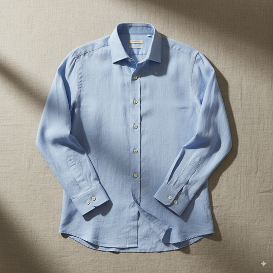 The Linen Breeze – Light Blue