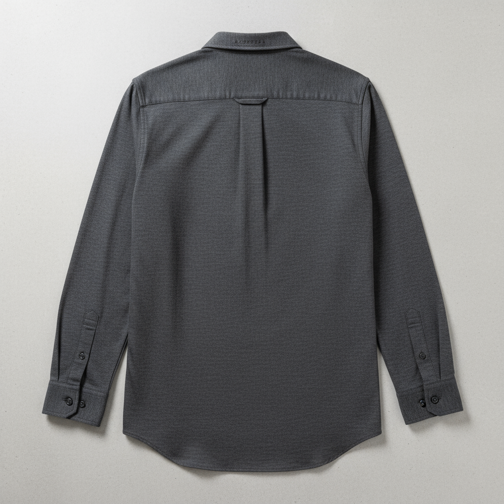 The Ash Grey Cotton Shirt