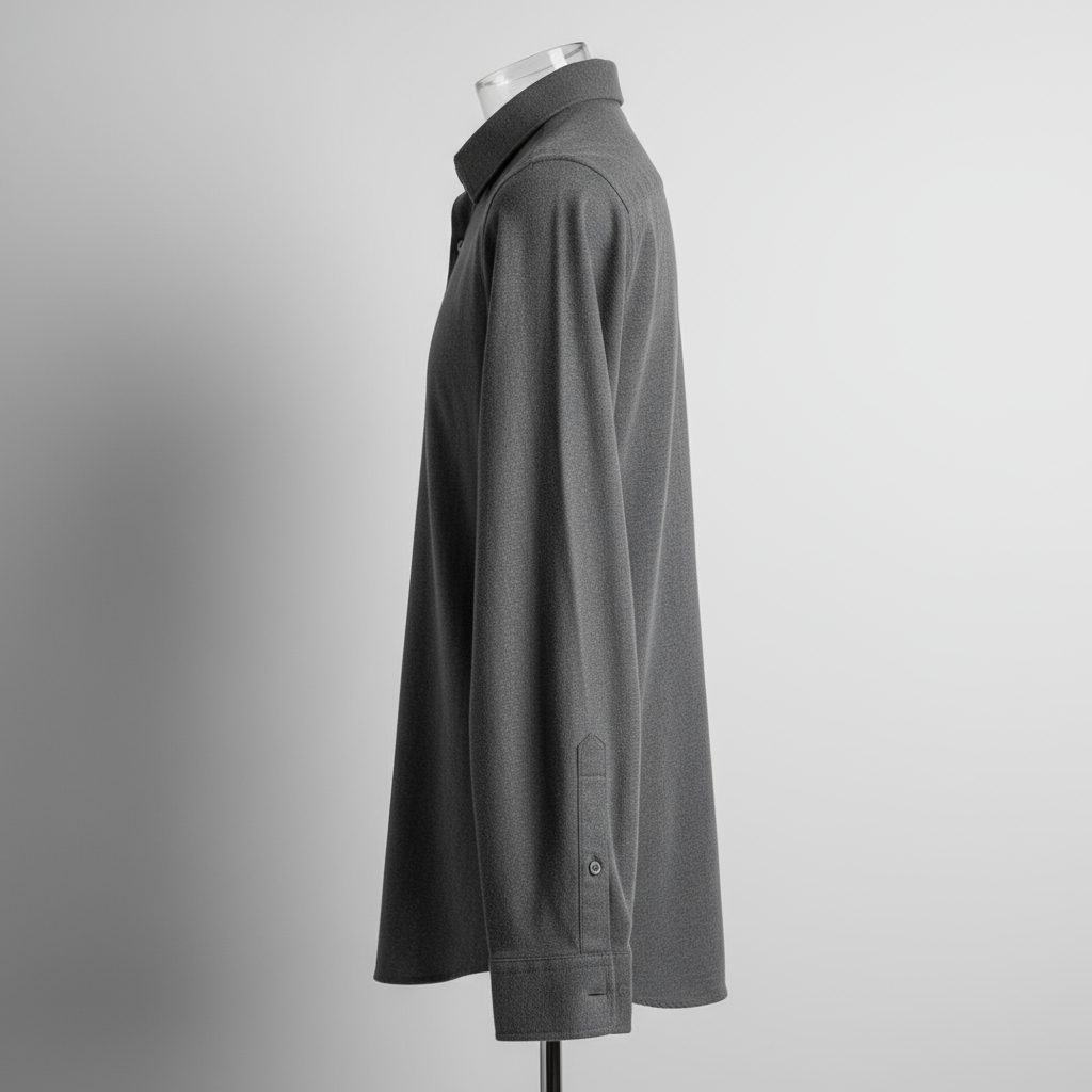 The Ash Grey Cotton Shirt