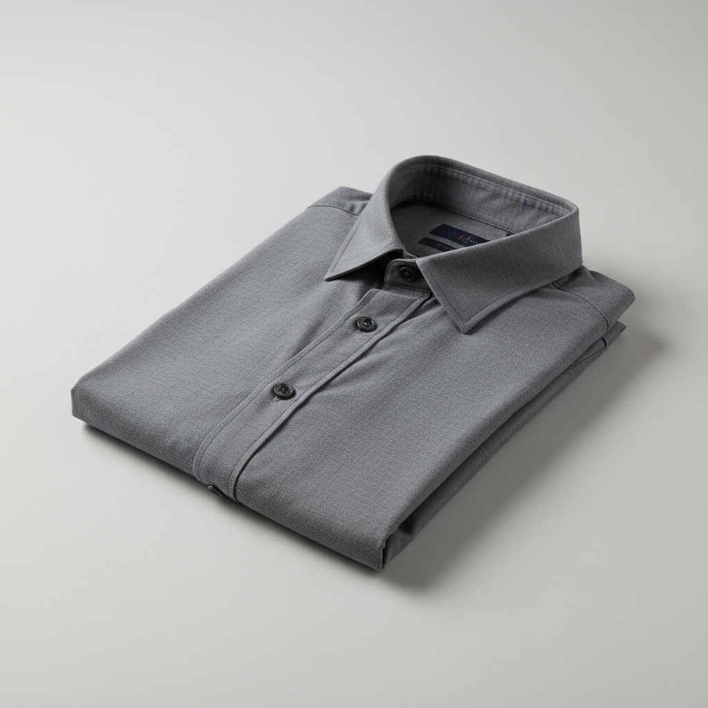 The Ash Grey Cotton Shirt