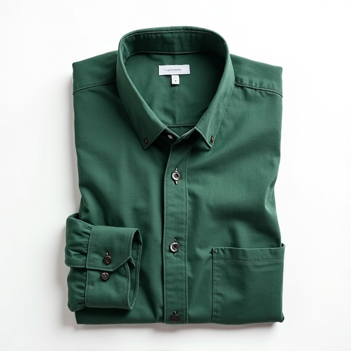 The Fiordland Linen Shirt in Forest Green