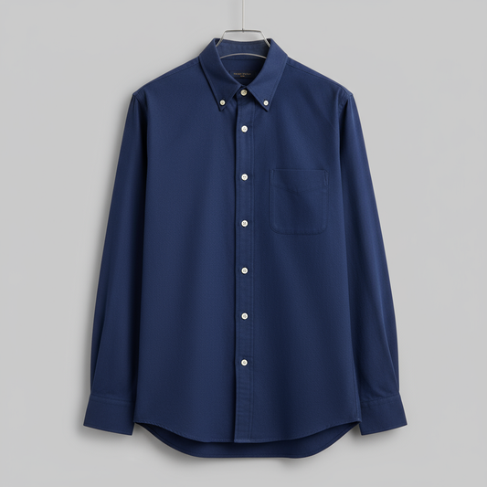The Signature Oxford Shirt - Navy Blue